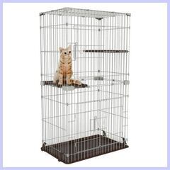 猫用ケージ 給水皿 トイレの画像