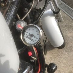 ☆ スティード400カスタム  ホワイト 新品タイヤ 車検R5.11まで NC26 ☆の画像
