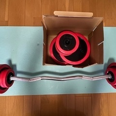 バーベル  ベンチ 筋トレ お家時間 Workout トレーニン...