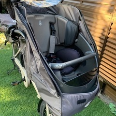 ビッケポーラー用 フロントチャイルドシート&レインカバーセットの画像