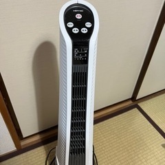 タワーファン譲ります、冷風と暖風できますの画像