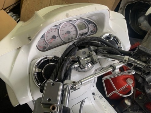 マジェスティーC  LED オーディオ　カスタム　草加市　sg03j