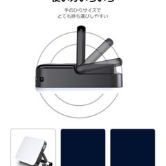 【新品未使用】LEDランタン 充電式 キャンプランタン防災用  高輝度 LEDランプの画像