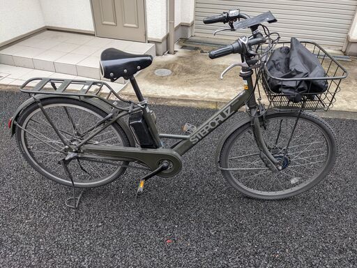 電動自転車 BRIDGESTONE 「ステップクルーズe」26インチ 内装3段変速
