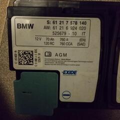 AGM 70A バッテリー BMW E48 X1で使用 AGM 70A 外車の画像