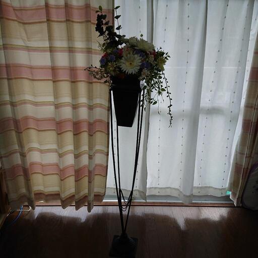 花器、造花のセット