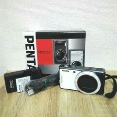 美品　ペンタックス　PENTAX　Optio VS20　白　取説...