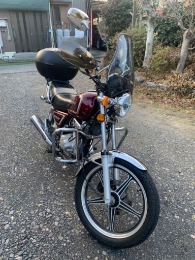 【引取り限定】人気の原付2種スズキGN125 2f 綺麗、走行少ない