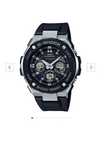 【新品未使用】G-SHOCK/GショックG-STEEL/Gスチール GST-W300-1AJF ソーラー 電波 デジアナ CASIO/カシオ