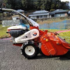 ハンマーナイフモア！！実働！！ヤンマーRC9　OHVガソリンエンジン8.5馬力！！もうすぐ暖かくなりますよ！の画像