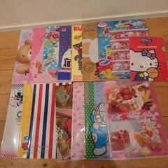 クリアファイル １６枚