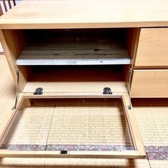 無印良品のテレビボードの画像