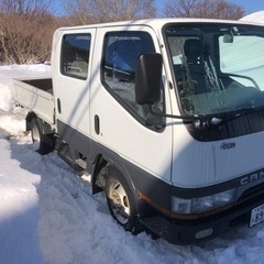 三菱　キャンター　ガッツ　Wキャブ  4WD