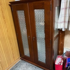 アンティーク家具/昭和/キャビネット