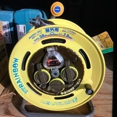 ハタヤ　コードリール　屋外用　新品の画像