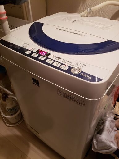 洗濯機　SHARP　ES-G5E2　2015年製　5.5㎏