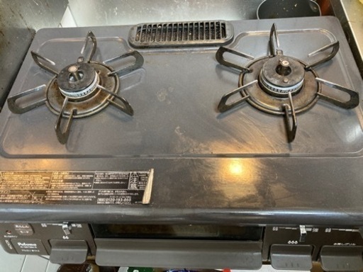 お値下パロマ　Paloma LP/プロパン用ガステーブル　ICーS87BMーR LP