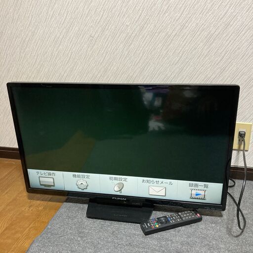 FUNAI 液晶カラーテレビ FL-32HB2000 2018年製 32型 外付けHDD録画対応