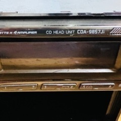 アルパイン ALPINE カーオーディオ CDA-9857
