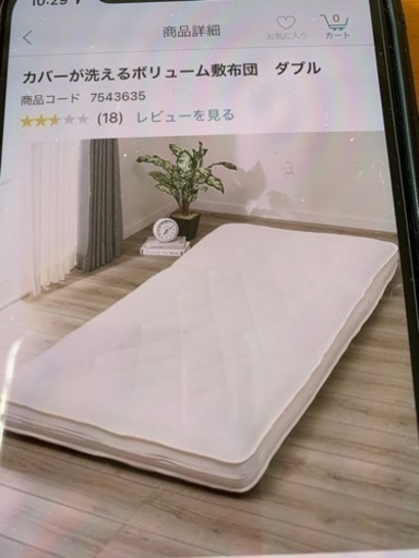 ニトリのマット　決まりました