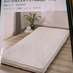 ニトリのマット　決まりました