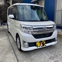 ダイハツ　タントカスタム　スマートアシスト付き　車検付きすぐ乗れ...