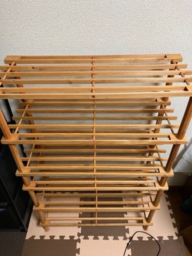 二つ一組の棚です。　バラでの販売も可