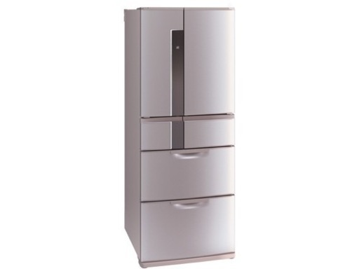 三菱475L冷蔵庫《ダークブラウン》