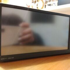 ☆(再)値下げ☆　ダイハツ純正　ワイドシンプルメモリーナビ　NSCT-W63D　中古品の画像