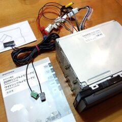 ☆(再)値下げ☆　ダイハツ純正　ワイドシンプルメモリーナビ　NSCT-W63D　中古品の画像