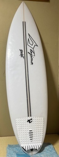 【修復歴無、美品】5’10 ジャスティスサーフボード  justicesurfboard  ギムレットモデル