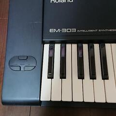 Roland ローランド EM-303 電子ピアノキーボードの画像