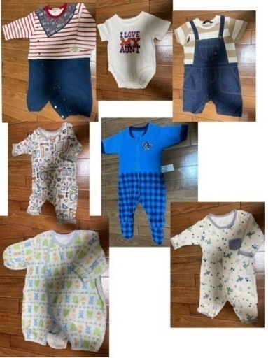 男の子　ベビー服　60〜80サイズ