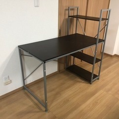 IKEA DEVAISE デスク ラック付き