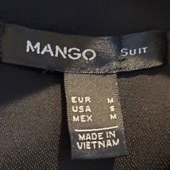 【交渉中】MANGO ドレス 黒 Mの画像