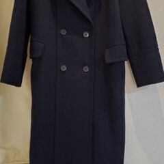 ZARA Women's ロングコート 紺色 L【2/25〆切】