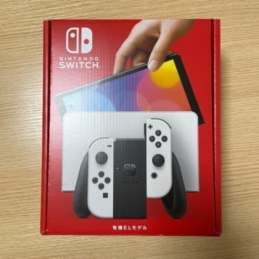 【新品未開封】Nintendo Switch Joy-Con(L)/(R) ホワイト(有機ELモデル)  