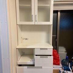 ニトリ　食器棚80cm