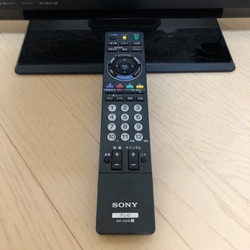 SONY BRAVIA J5 KDL-19J5(B) リモコン　B-CAS付き