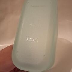 【半額値下げ】Tupperware　タッパーウェア　８００ml　水色の画像