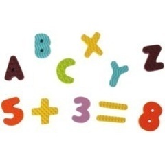 【最終値下げ】バスステッカーセット　abc&123の画像