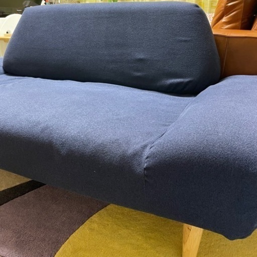 ソファー 2人掛け ORGA SOFA ネイビー 紺色