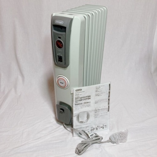 【美品】デロンギ オイルヒーター　DeLonghi H770812EFSN