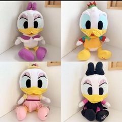 ディズニー᯽デイジー᯽ぬいぐるみ᯽4個セット