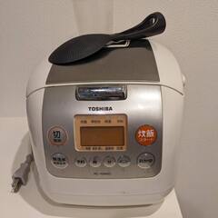 TOSHIBA 保温釜1.0L RC-10MSD 炊飯器