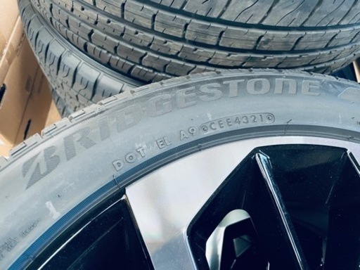 新車外し　新型アウトランダーGN0W　20インチタイヤホイール4本セット