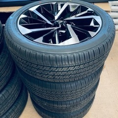 新車外し　新型アウトランダーGN0W　20インチタイヤホイール4本セット