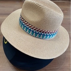 【売約済】スカーフストローハットの画像