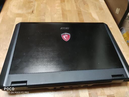 ゲーミングノート(難あり) core i7 4世代 4コア8スレ メモリ16GB ssd128GB/HDD1TB MSI GT60 2PE-498JP