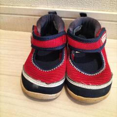 14cm VANS  マジックテープシューズ